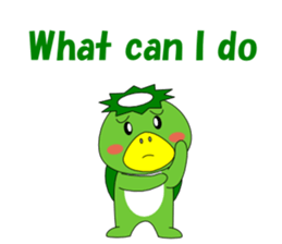 Conversation with Kappa English sticker #5327261