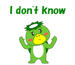 Conversation with Kappa English sticker #5327264