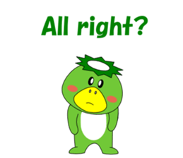 Conversation with Kappa English sticker #5327272