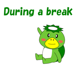 Conversation with Kappa English sticker #5327280