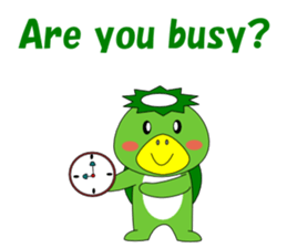 Conversation with Kappa English sticker #5327288