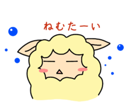 cute alpaca sticker sticker #5327400