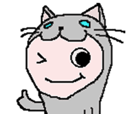 Ninja and dogs and cats and sheep sticker #5327461