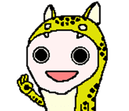 Ninja and dogs and cats and sheep sticker #5327464