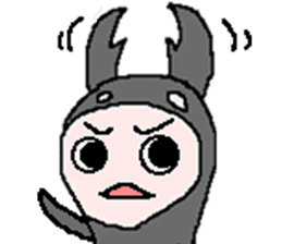 Ninja and dogs and cats and sheep sticker #5327466