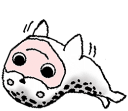 Ninja and dogs and cats and sheep sticker #5327473