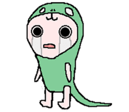 Ninja and dogs and cats and sheep sticker #5327482