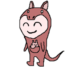 Ninja and dogs and cats and sheep sticker #5327483