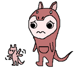 Ninja and dogs and cats and sheep sticker #5327484