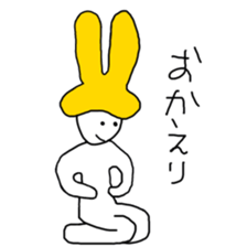 Long ear spaceman sticker #5327499