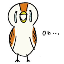 Birds of chiyoko-chan sticker #5327975