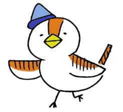 Birds of chiyoko-chan sticker #5327976