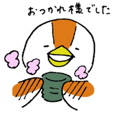 Birds of chiyoko-chan sticker #5327980