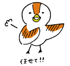 Birds of chiyoko-chan sticker #5328001