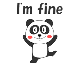 Conversation with Panda English sticker #5328055