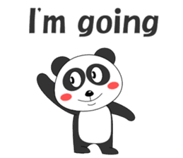 Conversation with Panda English sticker #5328057