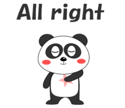 Conversation with Panda English sticker #5328063