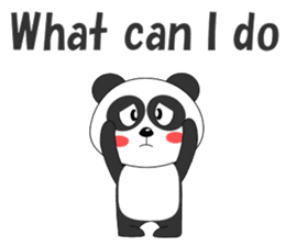 Conversation with Panda English sticker #5328064