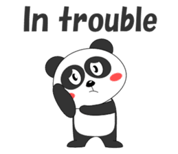 Conversation with Panda English sticker #5328068