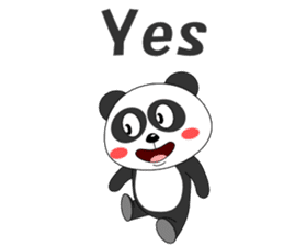 Conversation with Panda English sticker #5328069