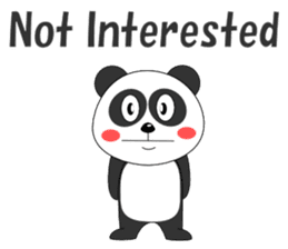 Conversation with Panda English sticker #5328071