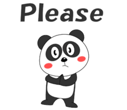 Conversation with Panda English sticker #5328077