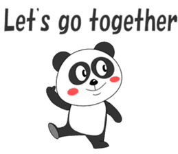 Conversation with Panda English sticker #5328079