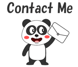 Conversation with Panda English sticker #5328082