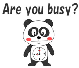 Conversation with Panda English sticker #5328086