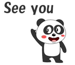 Conversation with Panda English sticker #5328091