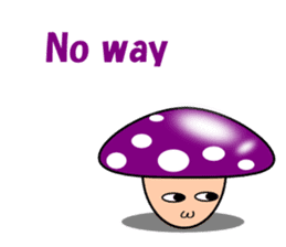 Loose mushrooms English sticker #5328178