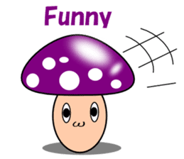 Loose mushrooms English sticker #5328209