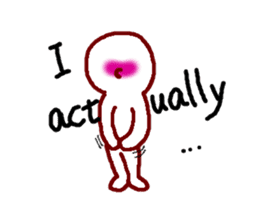Outing sticker English version sticker #5328374