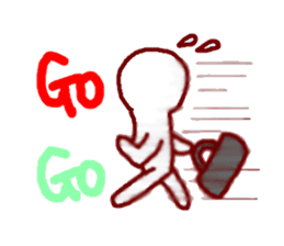Outing sticker English version sticker #5328379