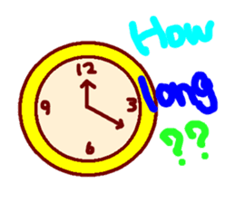 Outing sticker English version sticker #5328388
