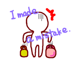 Outing sticker English version sticker #5328397