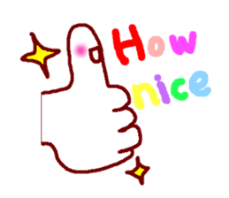 Outing sticker English version sticker #5328399