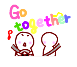 Outing sticker English version sticker #5328403