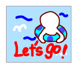 Outing sticker English version sticker #5328407