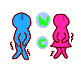 Outing sticker English version sticker #5328409