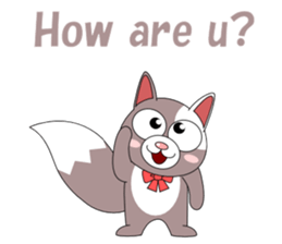 Conversation with cats English sticker #5328435