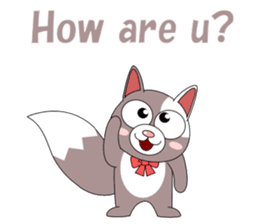 Conversation with cats English sticker #5328435