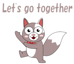 Conversation with cats English sticker #5328443