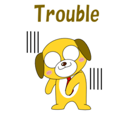 Conversation with dogs English sticker #5328782