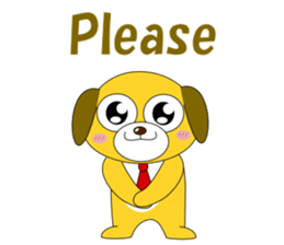 Conversation with dogs English sticker #5328785