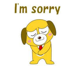 Conversation with dogs English sticker #5328791