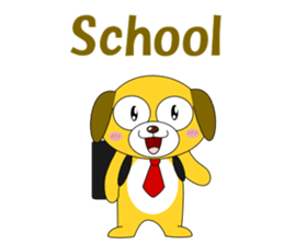 Conversation with dogs English sticker #5328794