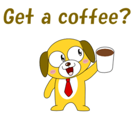 Conversation with dogs English sticker #5328803