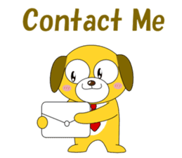 Conversation with dogs English sticker #5328805