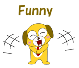 Conversation with dogs English sticker #5328809